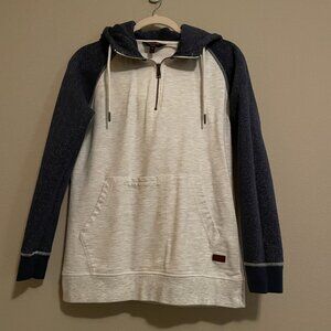 Outpost Makers, From Buckle, Size Small, Hooded Quarter Zip Sweatshirt